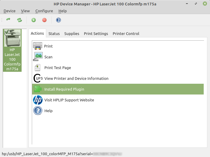 hp device manager
