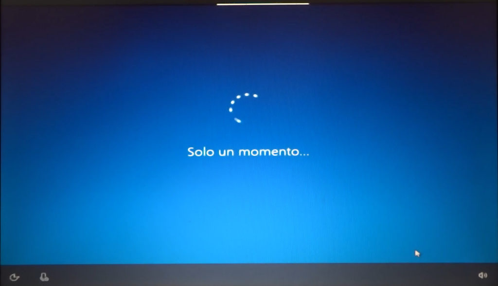 installazione Windows: solo un momento...