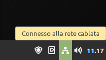 connesso a rete cablata
