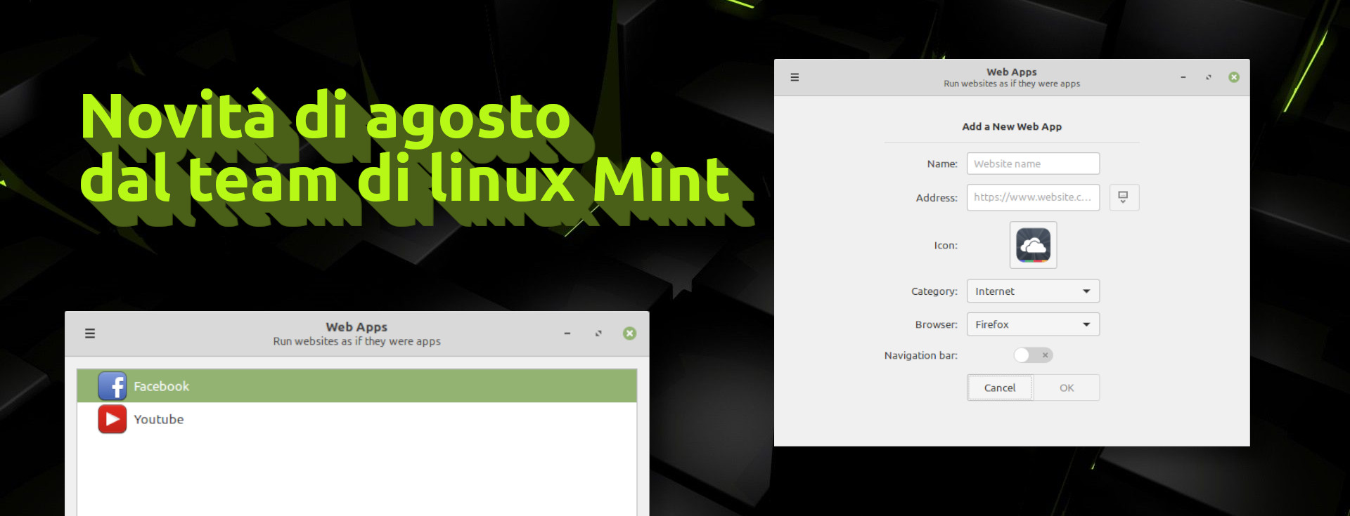 novità di agosto 2020 da Linux Mint