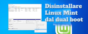 disinstallare linux mint dal dual boot cover