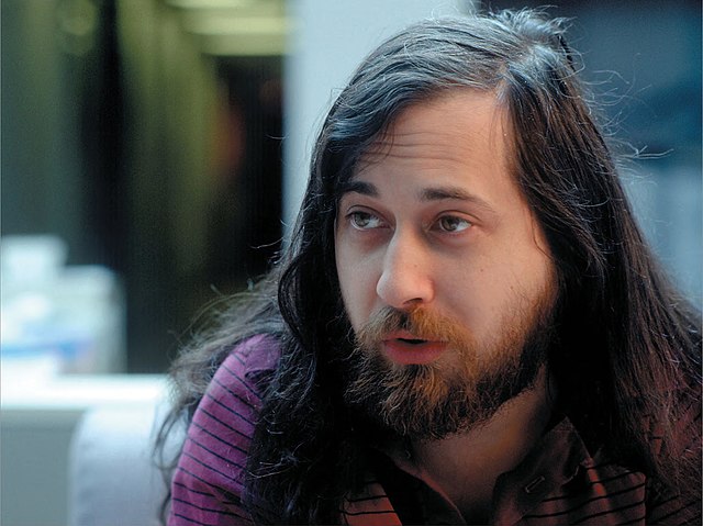 Richard Stallman negli anni '80