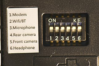 GLi interruttori hardware di PINE64 PinePhone