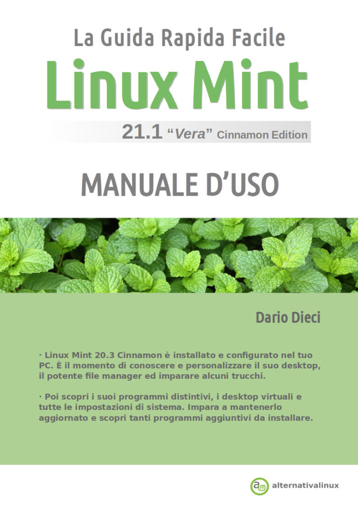 Manuale Linux Mint 21.1 copertina