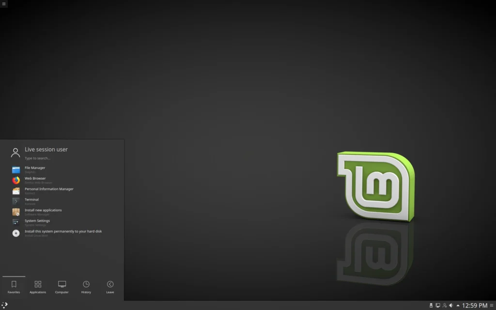 Linux Mint KDE