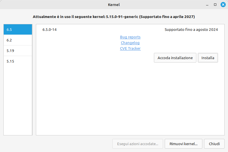 Installazione kernel 6.5 in Linux Mint 21.3